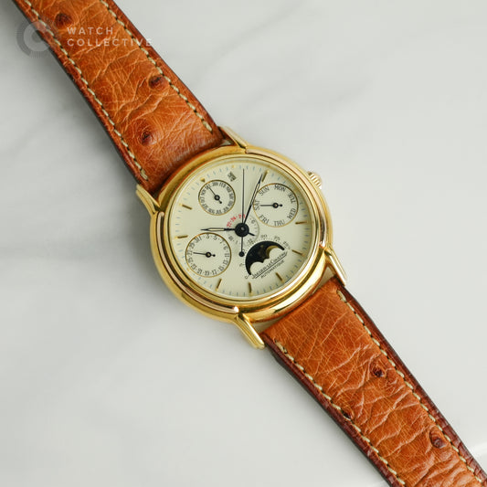 Jaeger-LeCoultre Quantime Perpetual 18K Yellow gold 35mm automatic