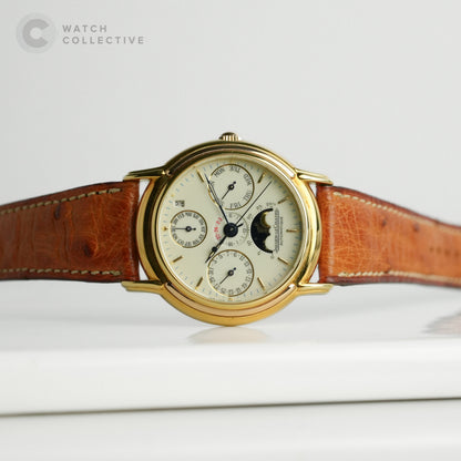 Jaeger-LeCoultre Quantime Perpetual 18K Yellow gold 35mm automatic