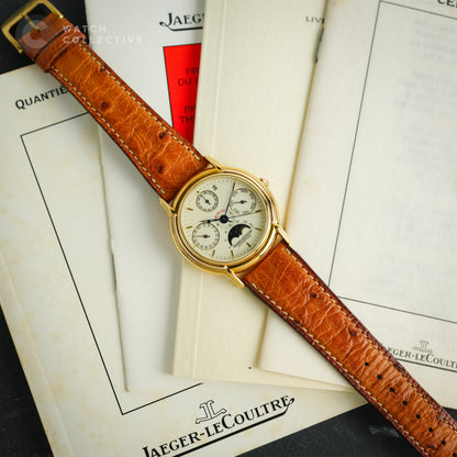 Jaeger-LeCoultre Quantime Perpetual 18K Yellow gold 35mm automatic