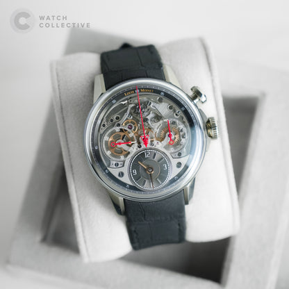 Louis Moinet Memoris Spirit Titanium case 40mm automatic LM84.20.50
