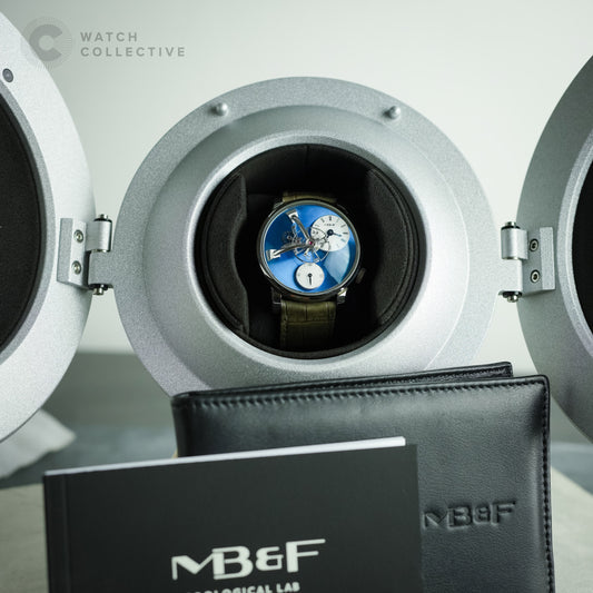 MB&F Legacy machine stainless steel 40mm manual LM101