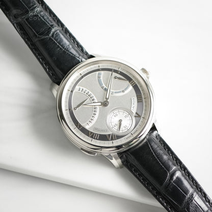 Maurice Lacroix Masterpiece Calendrier Retrograde Silver Dial 46mm