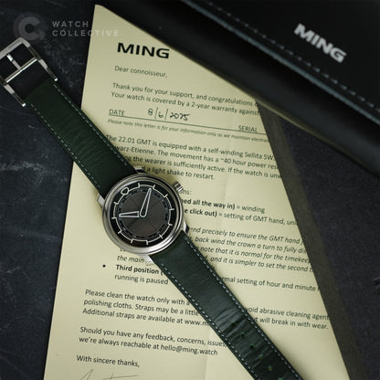GMT Kyoto stainless steel 38mm manual 22.01