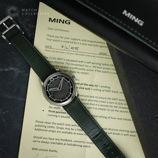 GMT Kyoto stainless steel 38mm manual 22.01