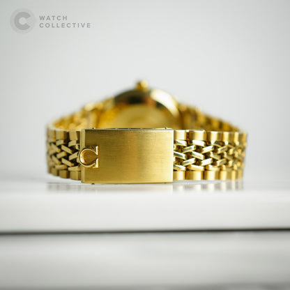 Omega Constellation 18k Yellow Gold with bracelet 35mm automatic 2852/2853