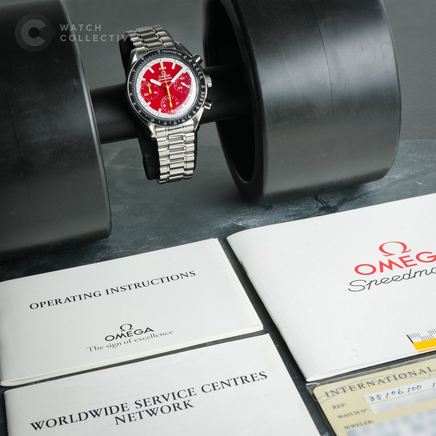Speedmaster Michael Schumacher 39mm Automatic 3510.61.00