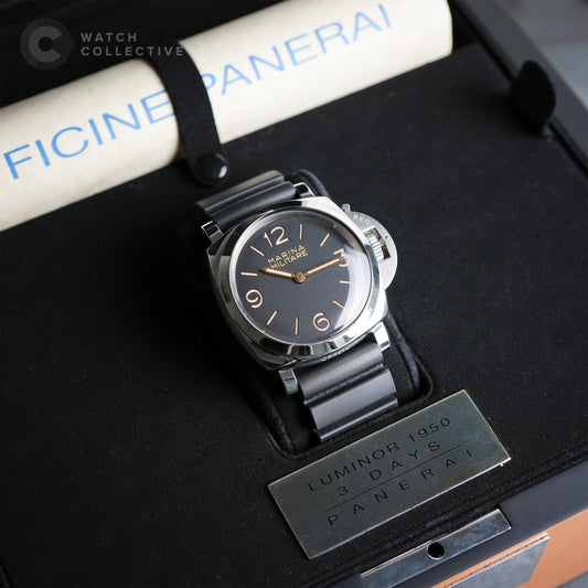 Panerai Luminor 1950 3 Days Marine Militare PAM00673 | Limited edition of 1000, Complete Set