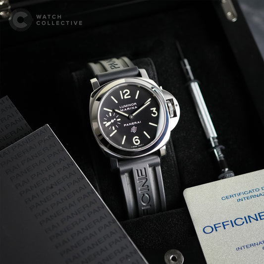 Panerai Luminor Marina Black Dial PAM00005 | Complete Set