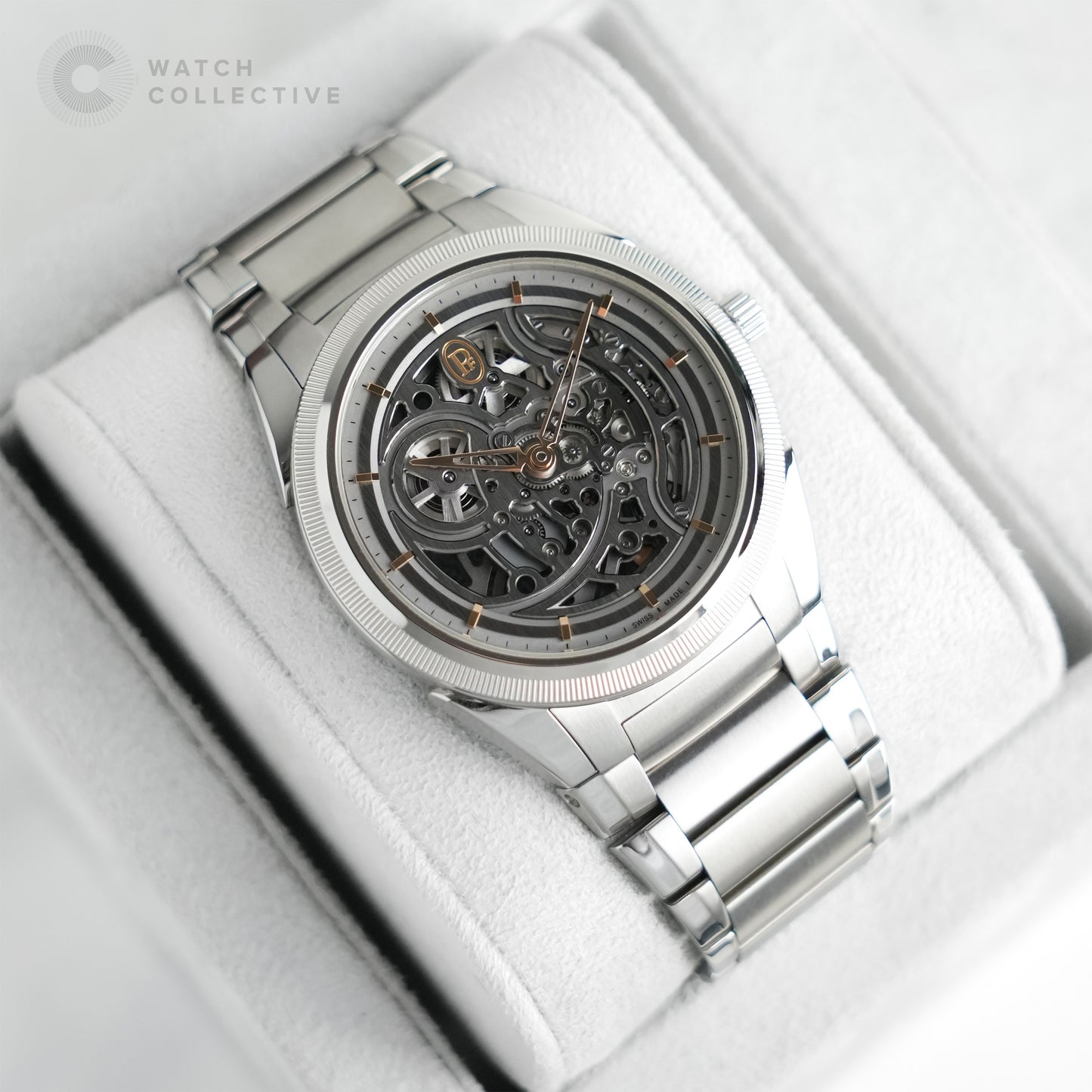 Parmigiani Fleurier Skeleton Steel PFC9121020001100182 | Brand New, Complete Set