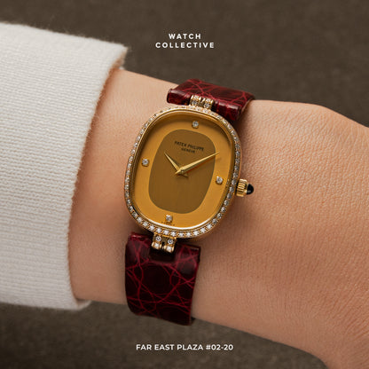 Patek Philippe Ellipse 18k Yellow gold 23mm manual winding