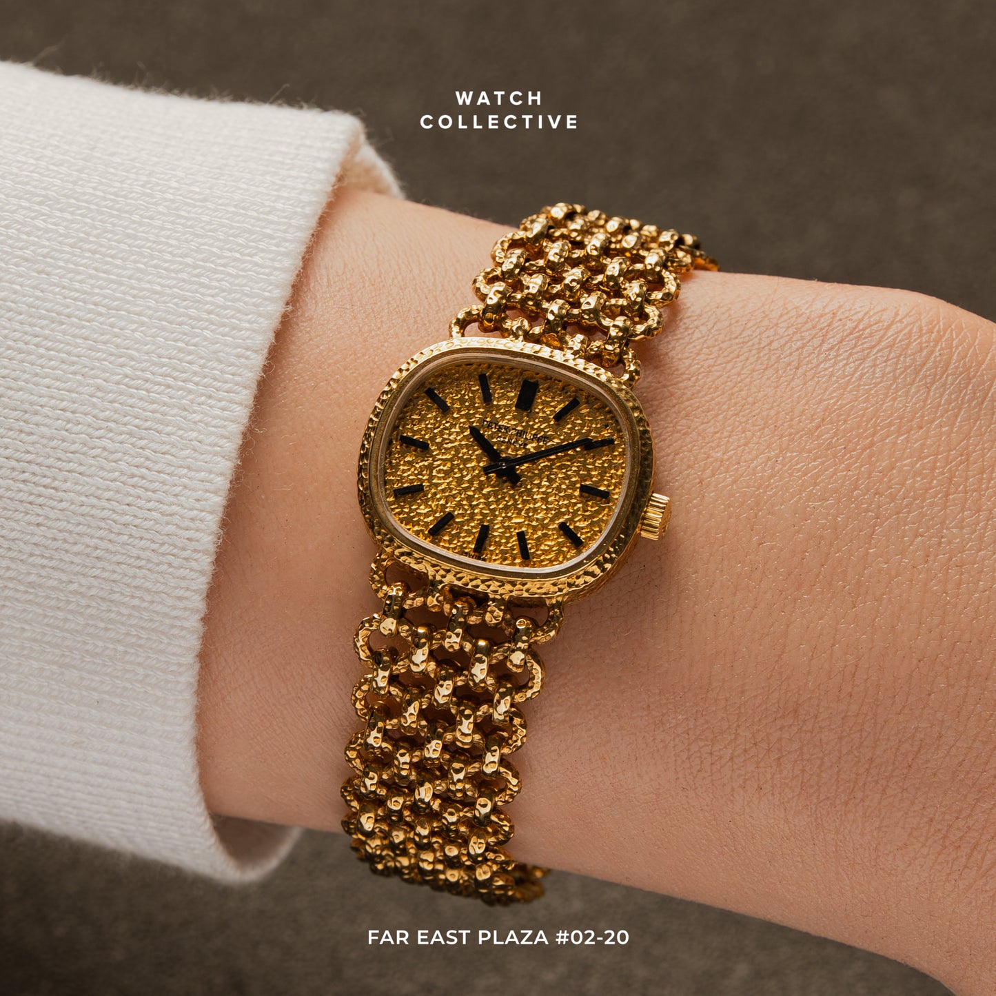 Patek Philippe Golden Ellipse Lady 18k yellow gold 22mm manual winding
