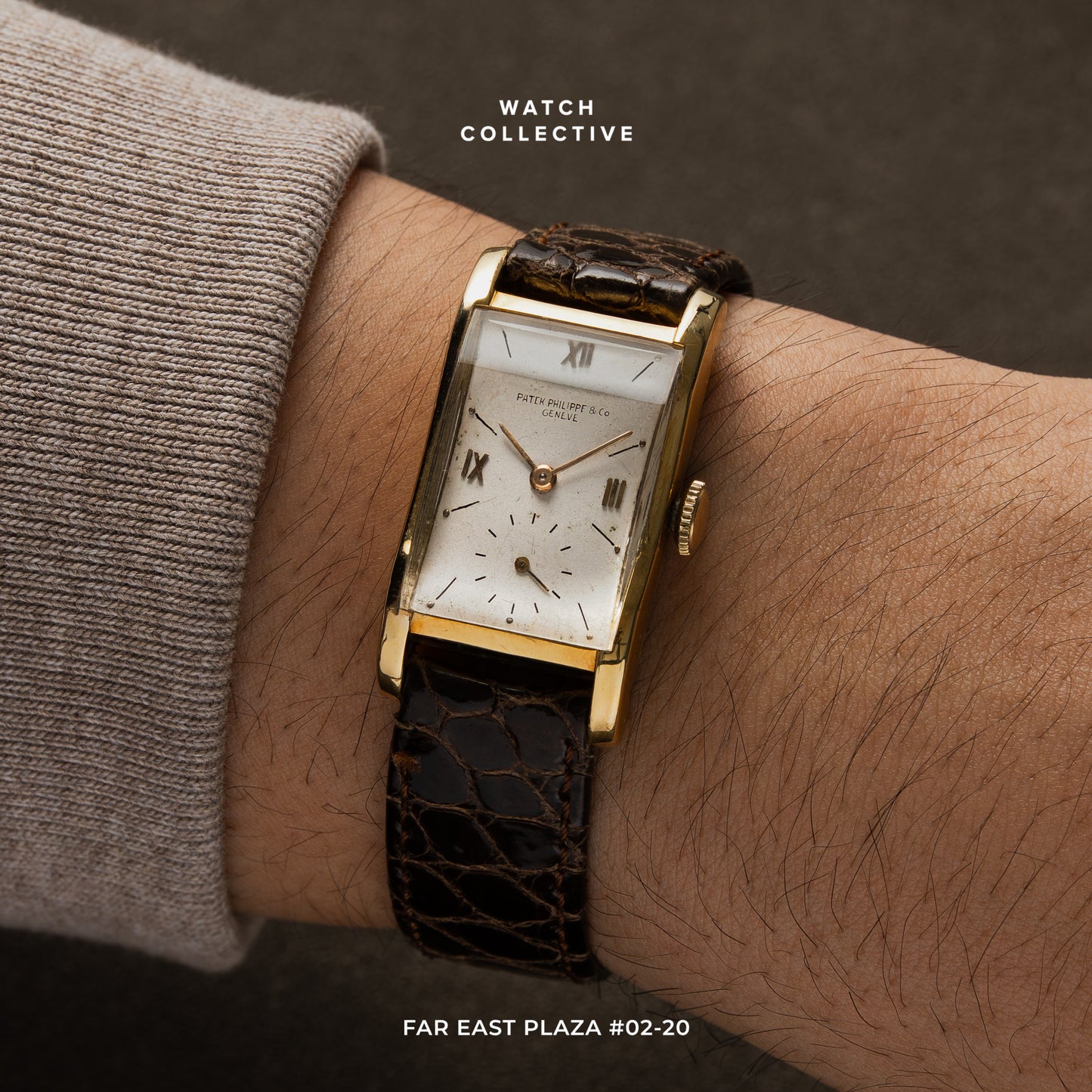 Patek Philippe Pagoda 18k Yellow gold 1942 Vintage 21mm manual winding