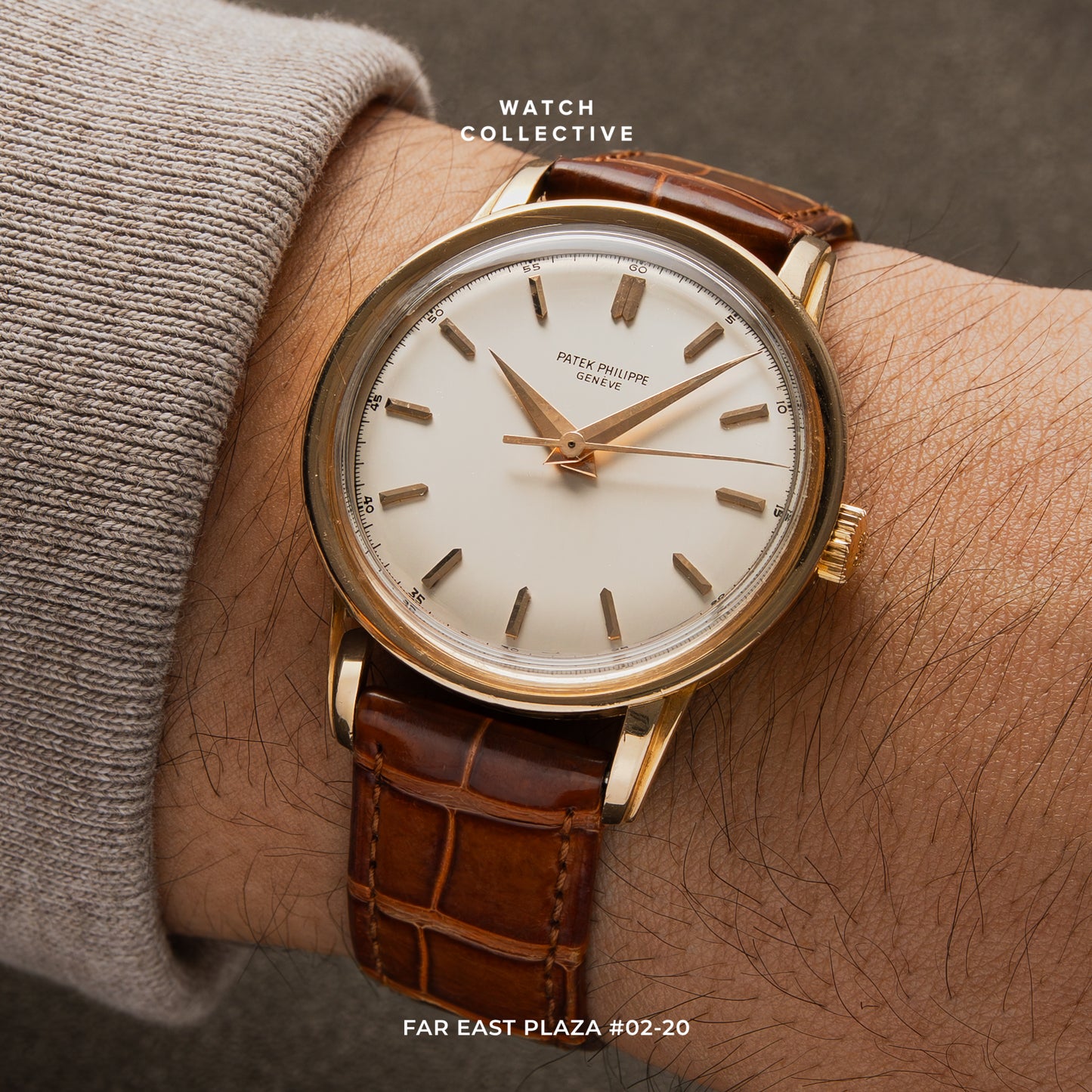 Patek Philippe Calatrava King Size 18k Rose gold 37mm automatic 2481