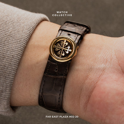 Patek Philippe Calatrava Small Seconds 18K Yellow Gold 35mm Manual (Includes modern solid gold deployant)