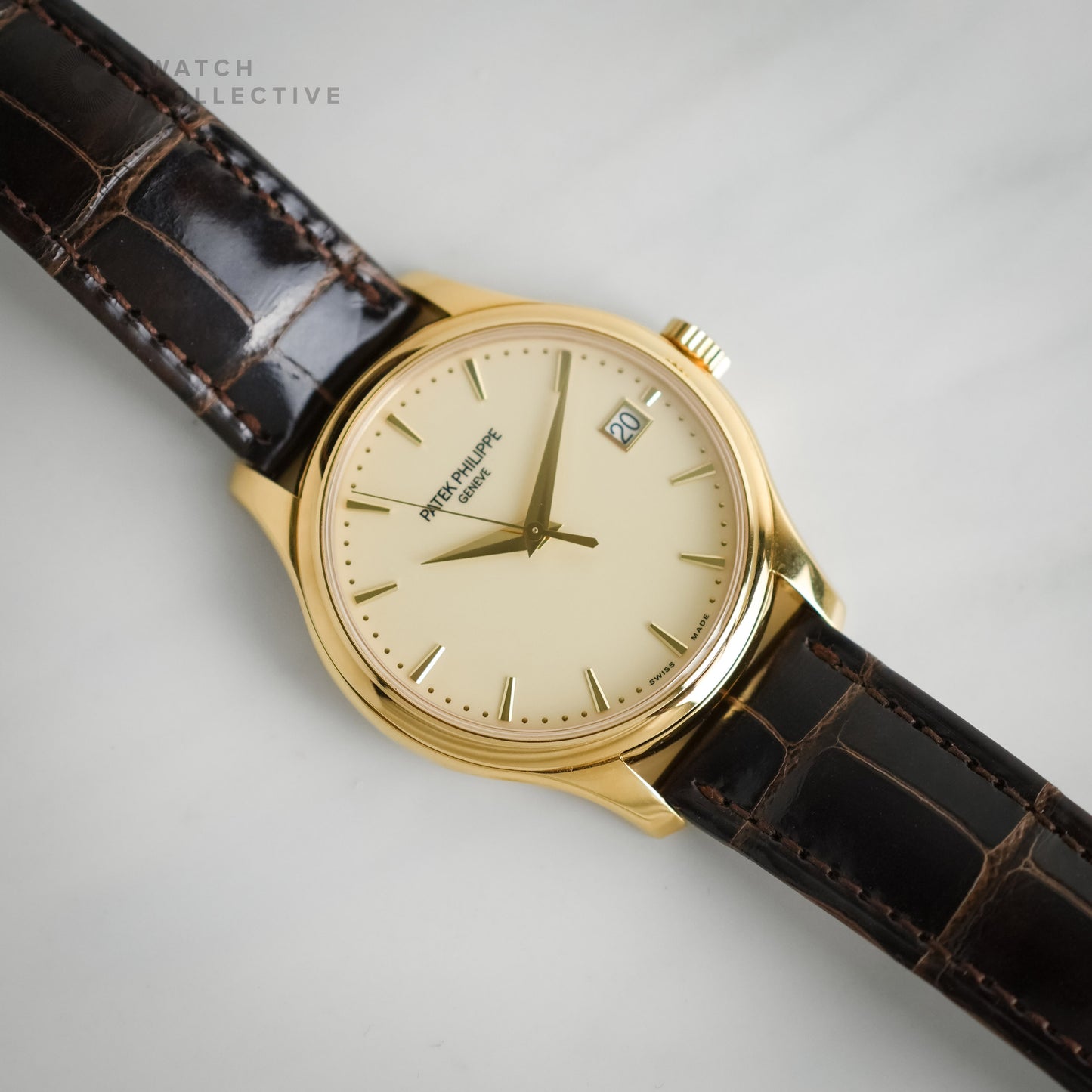 Patek Philippe Calatrava 18k yellow gold automatic 39mm 5227J