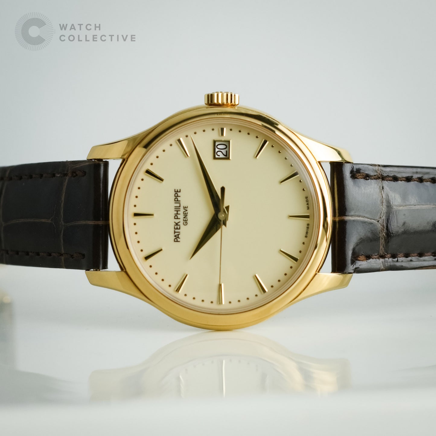 Patek Philippe Calatrava 18k yellow gold automatic 39mm 5227J