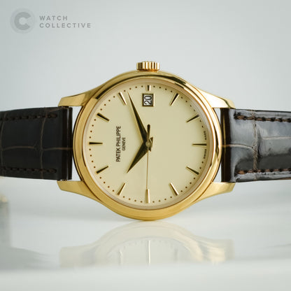 Patek Philippe Calatrava 18k yellow gold automatic 39mm 5227J