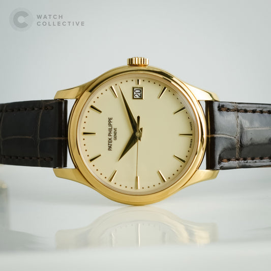 Patek Philippe Calatrava 18k yellow gold automatic 39mm 5227J