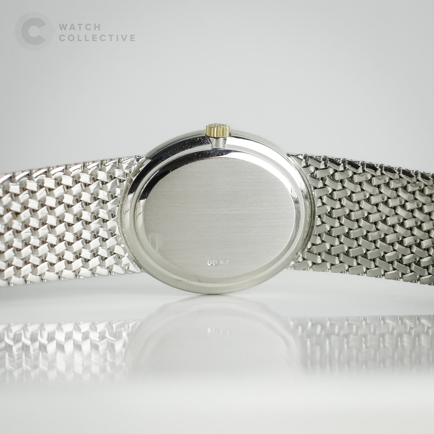 Patek Philippe Ellipse Oval-Shaped White Gold 30mm Manual 3598G