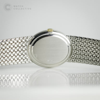 Patek Philippe Ellipse Oval-Shaped White Gold 30mm Manual 3598G