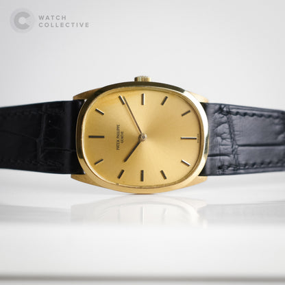 Patek Philippe Ellipse 18k yellow gold 27mm manual 3546J