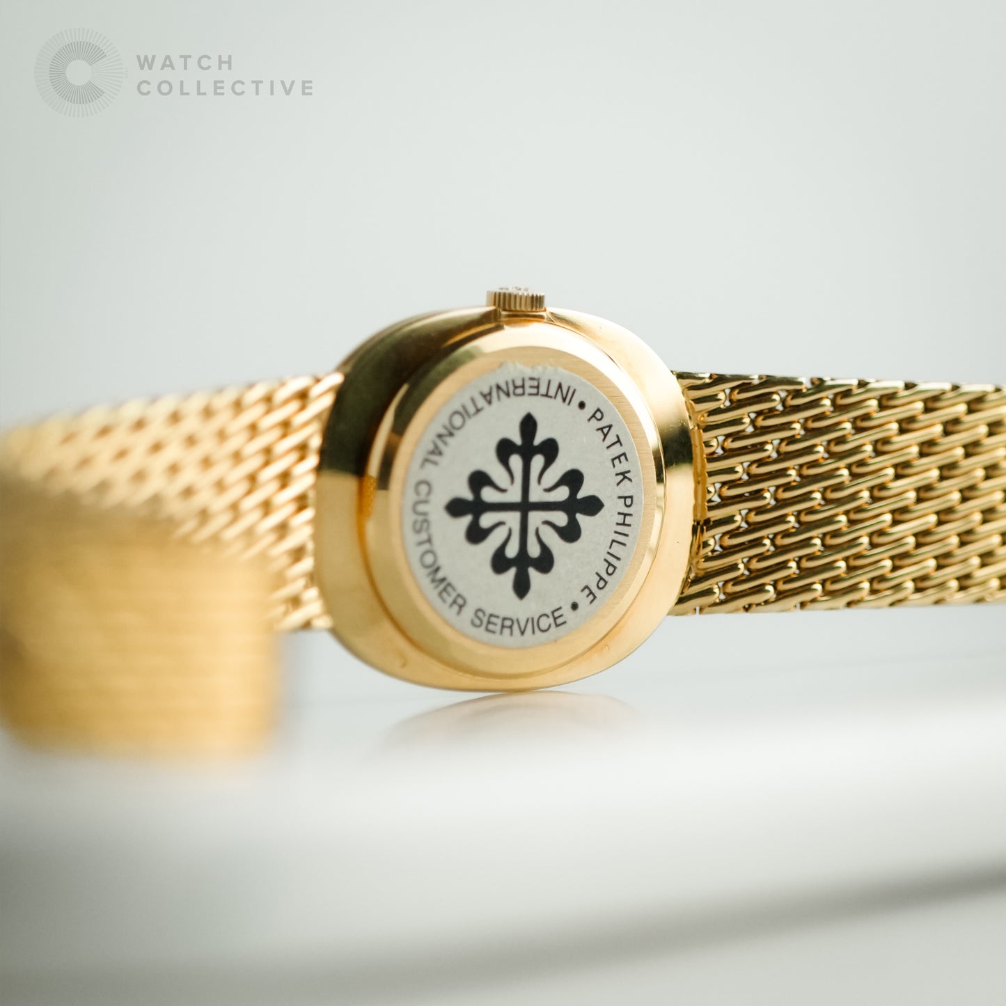 Patek Philippe Golden Ellipse Yellow Gold Champagne Dial 3848/008 | Complete Set, Dated 1990