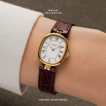 Patek Philippe Ellipse 18k Yellow gold 20mm manual winding