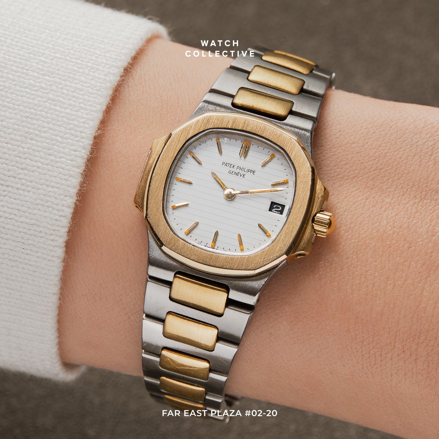 Patek Philippe Lady Nautilus Gold/Steel 27mm quartz