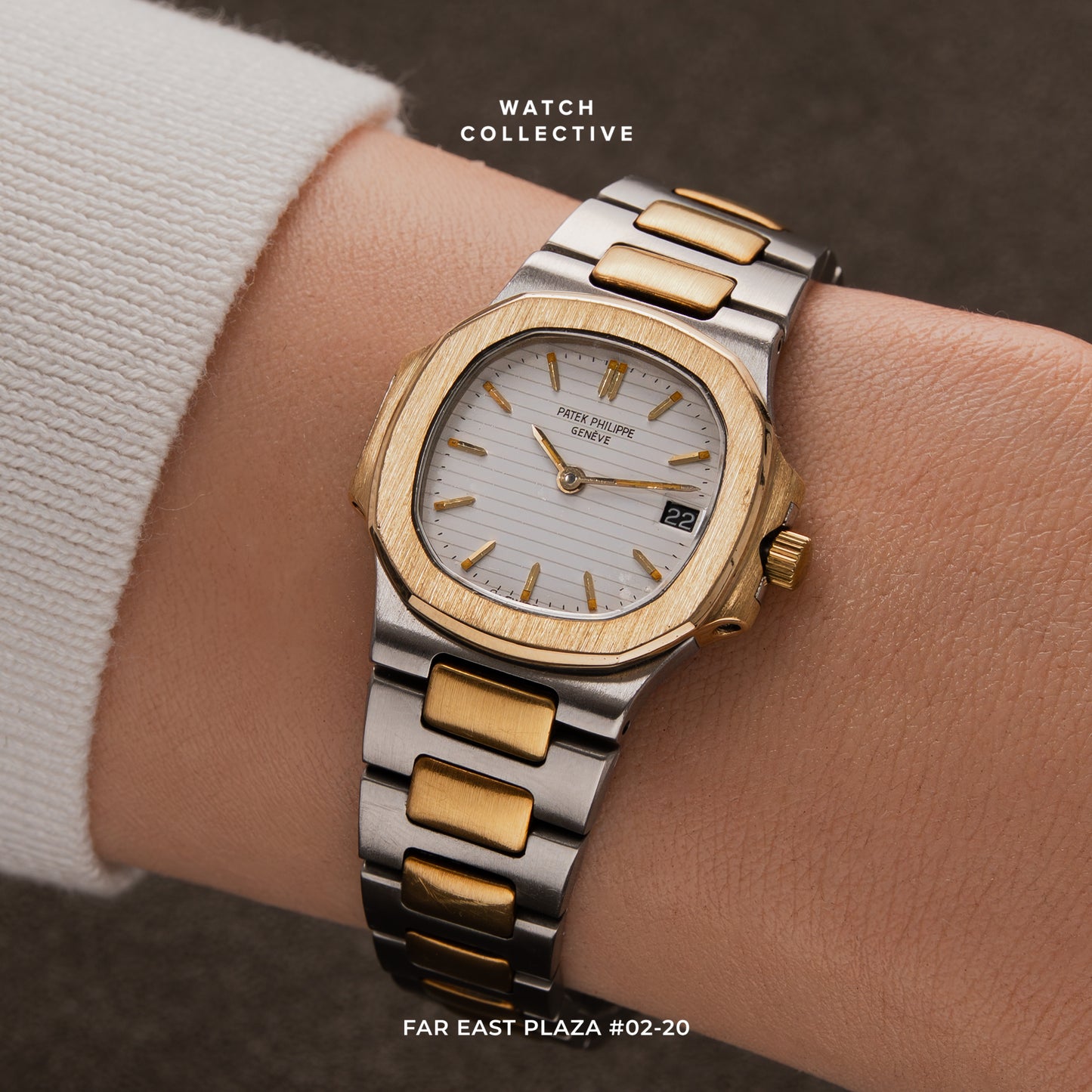 Patek Philippe Lady Nautilus Gold/Steel 27mm quartz 4700