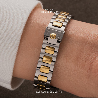 Patek Philippe Lady Nautilus Gold/Steel 27mm quartz 4700