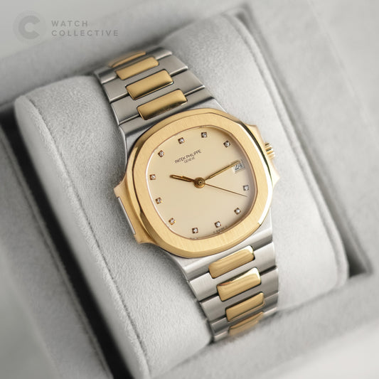 Patek Philippe Nautilus Diamond Cream Dial 3800