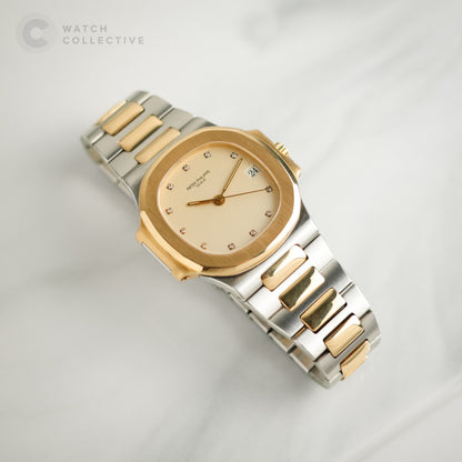 Patek Philippe Nautilus Diamond Cream Dial 3800