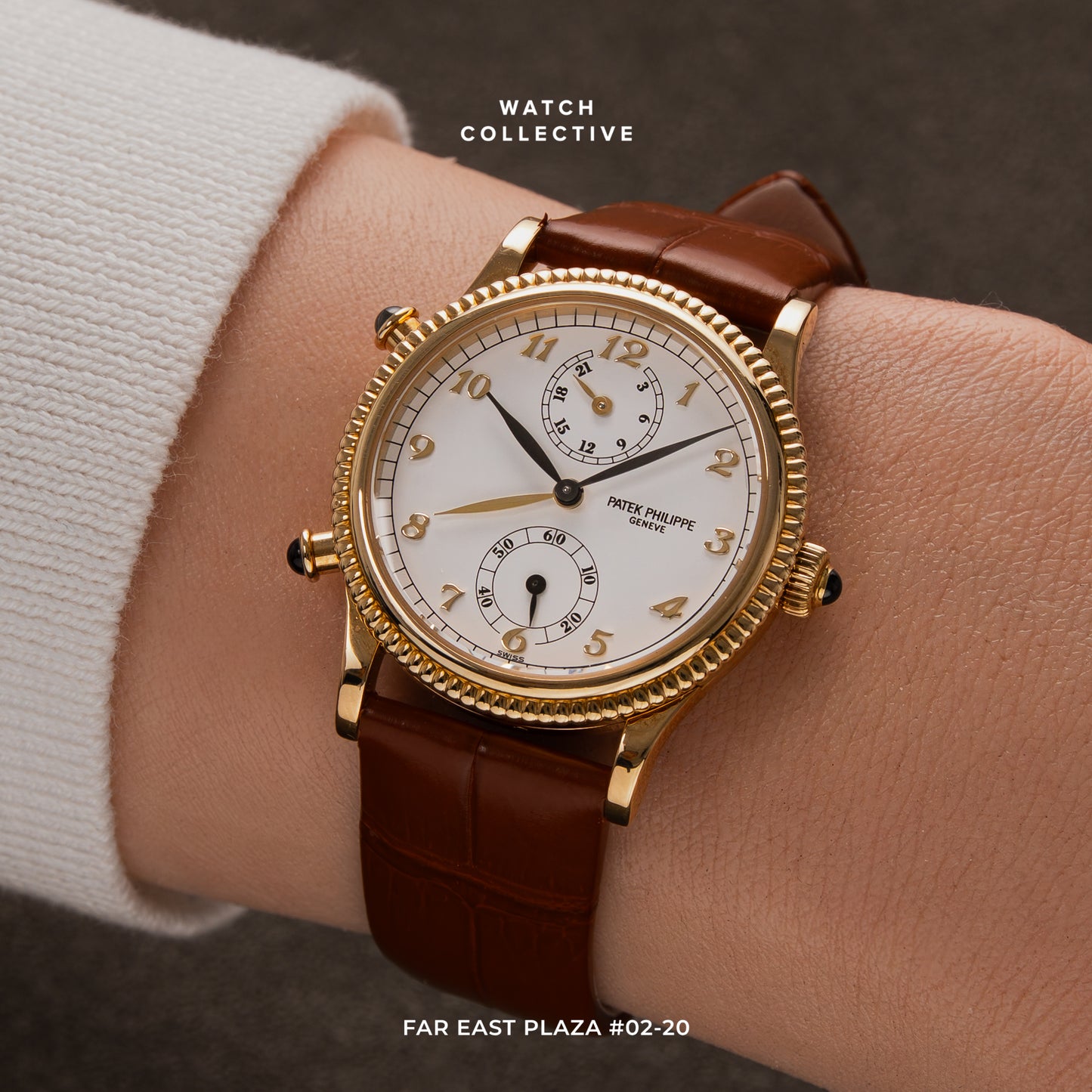 Patek Philippe Travel Time 18k Rose Gold 29mm manual winding
