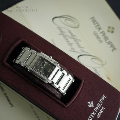 Patek Philippe Twenty-4 Stainless steel 25mm quartz 4910/10A-010
