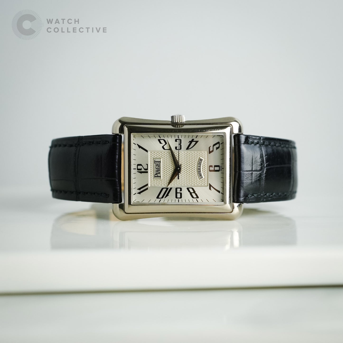 Emperador 18K white gold 32x40mm Automatic P10040