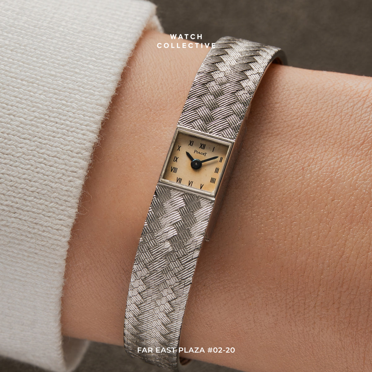 Piaget Limelight Vintage Cream dial 18K White Gold 9mm Manual 1001 B 23