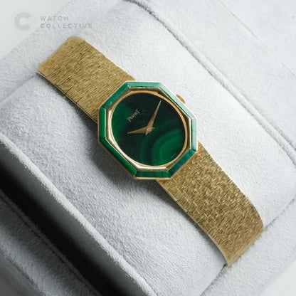 Piaget 18k Solid Gold Malachite Dial 9341