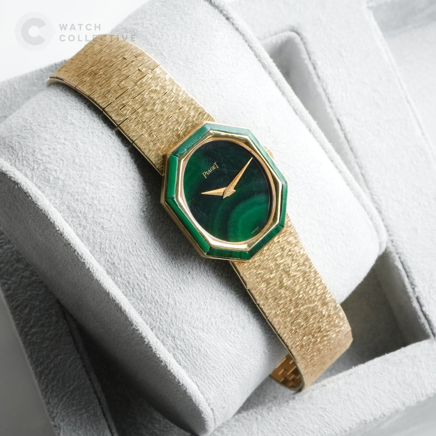 Piaget 18k Solid Gold Malachite Dial 9341