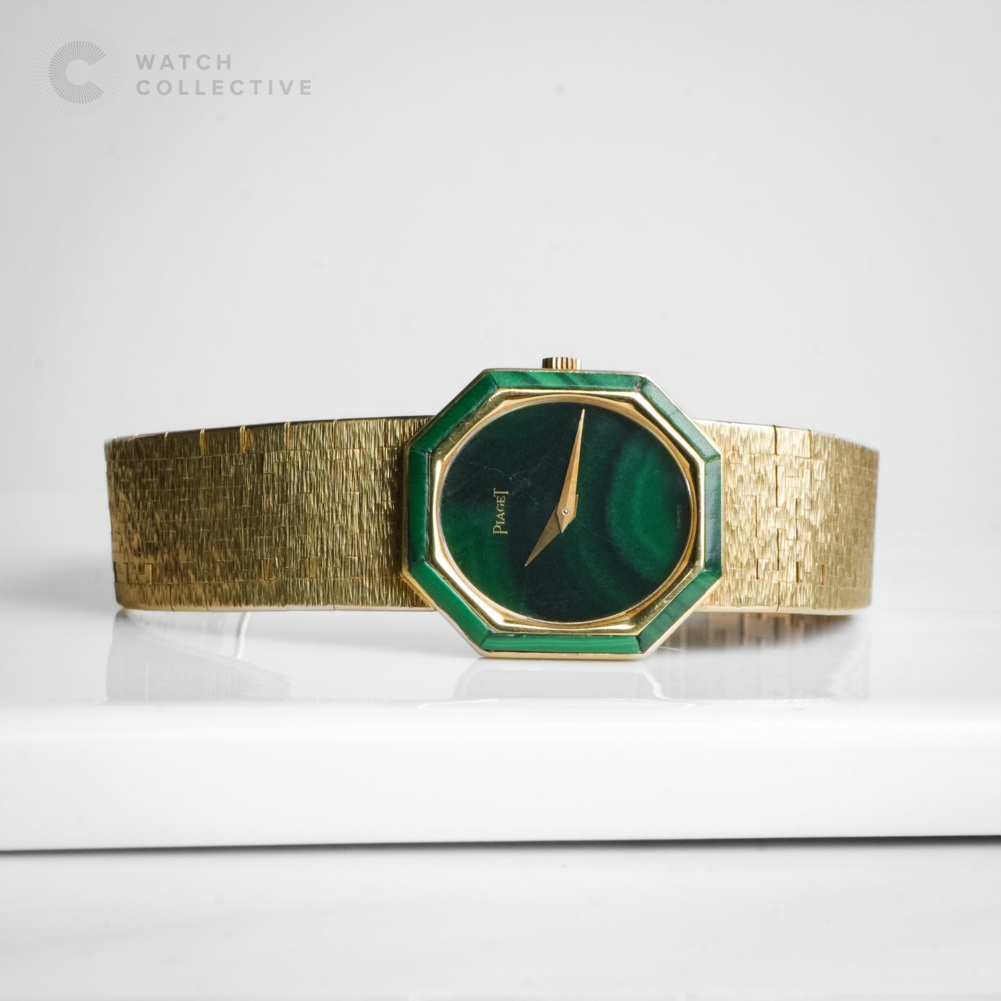 Piaget 18k Solid Gold Malachite Dial 9341