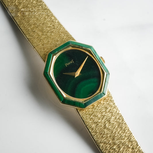 Piaget 18k Solid Gold Malachite Dial 9341