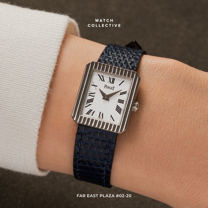 Piaget Protocole 18k White Gold 25mm Quartz
