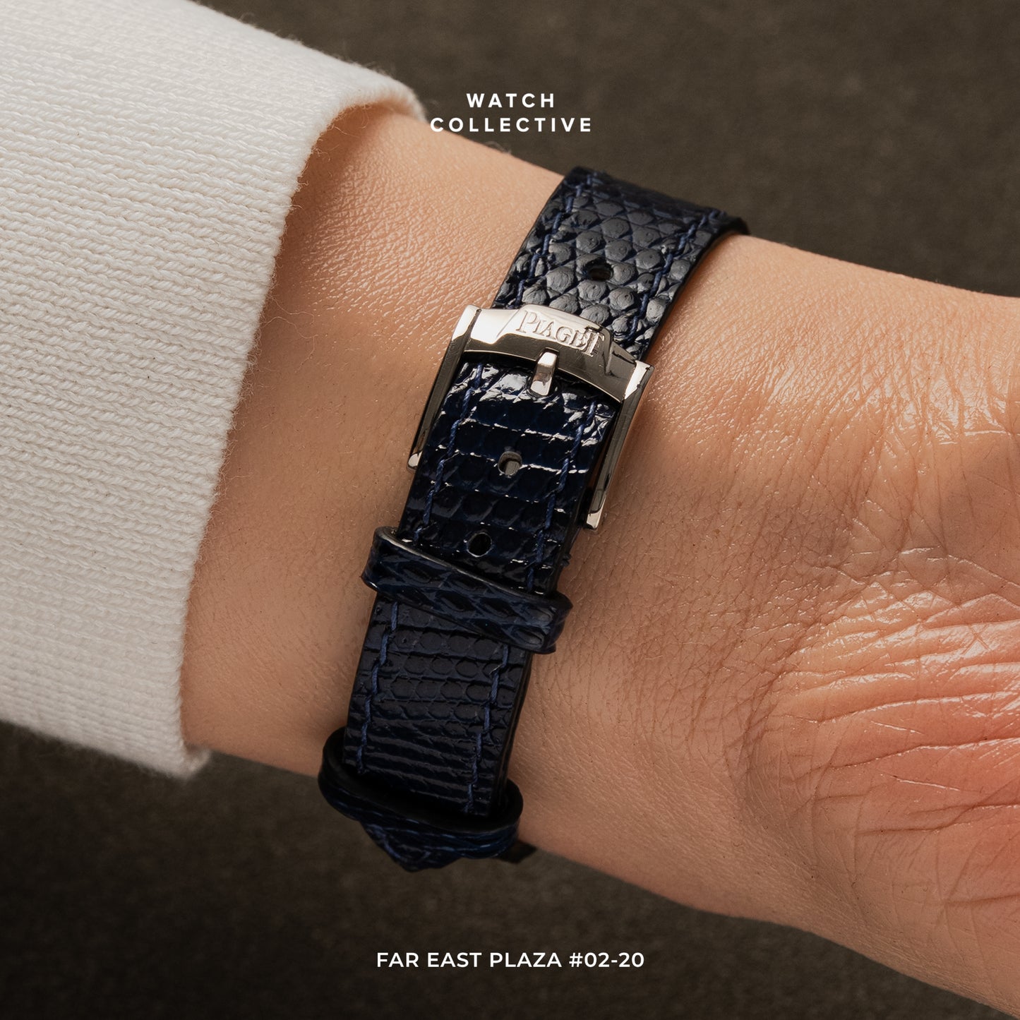 Piaget Protocole 18k White Gold 25mm Quartz