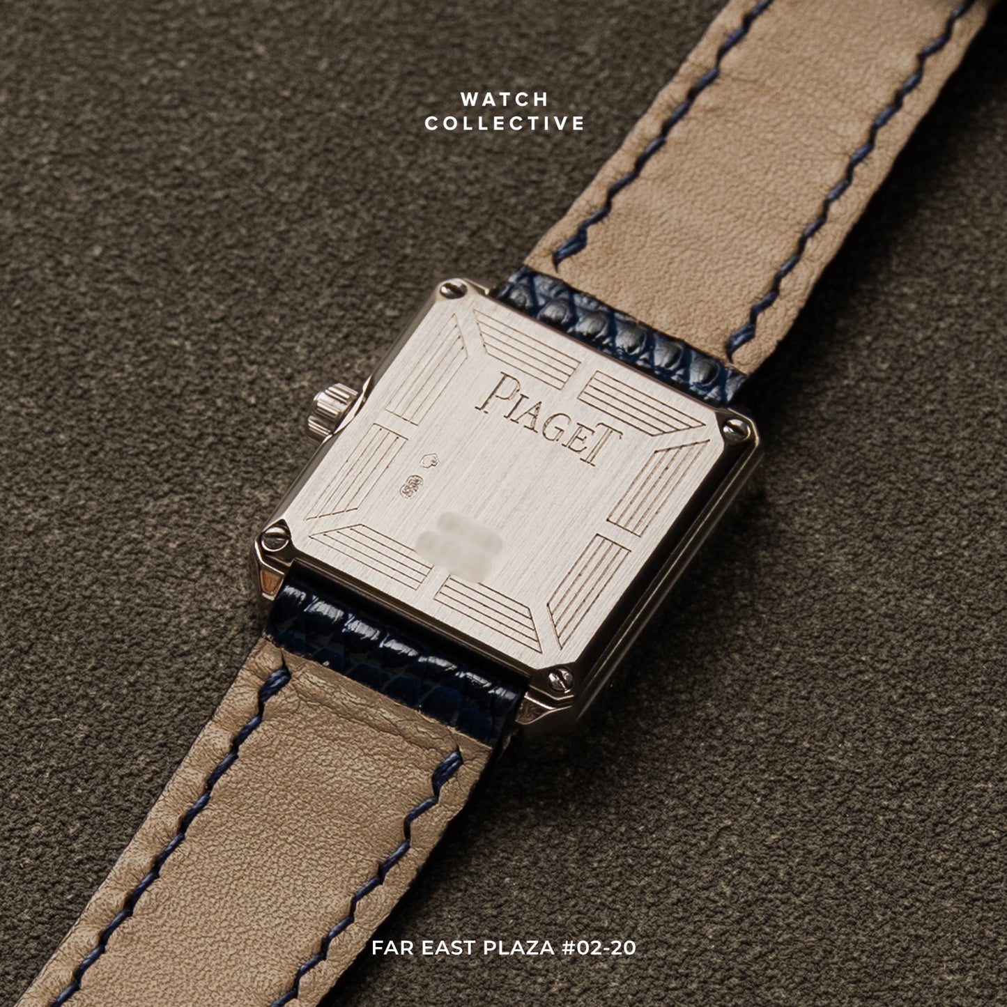 Piaget Protocole 18k White Gold 25mm Quartz