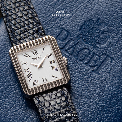 Piaget Protocole 18k White Gold 25mm Quartz