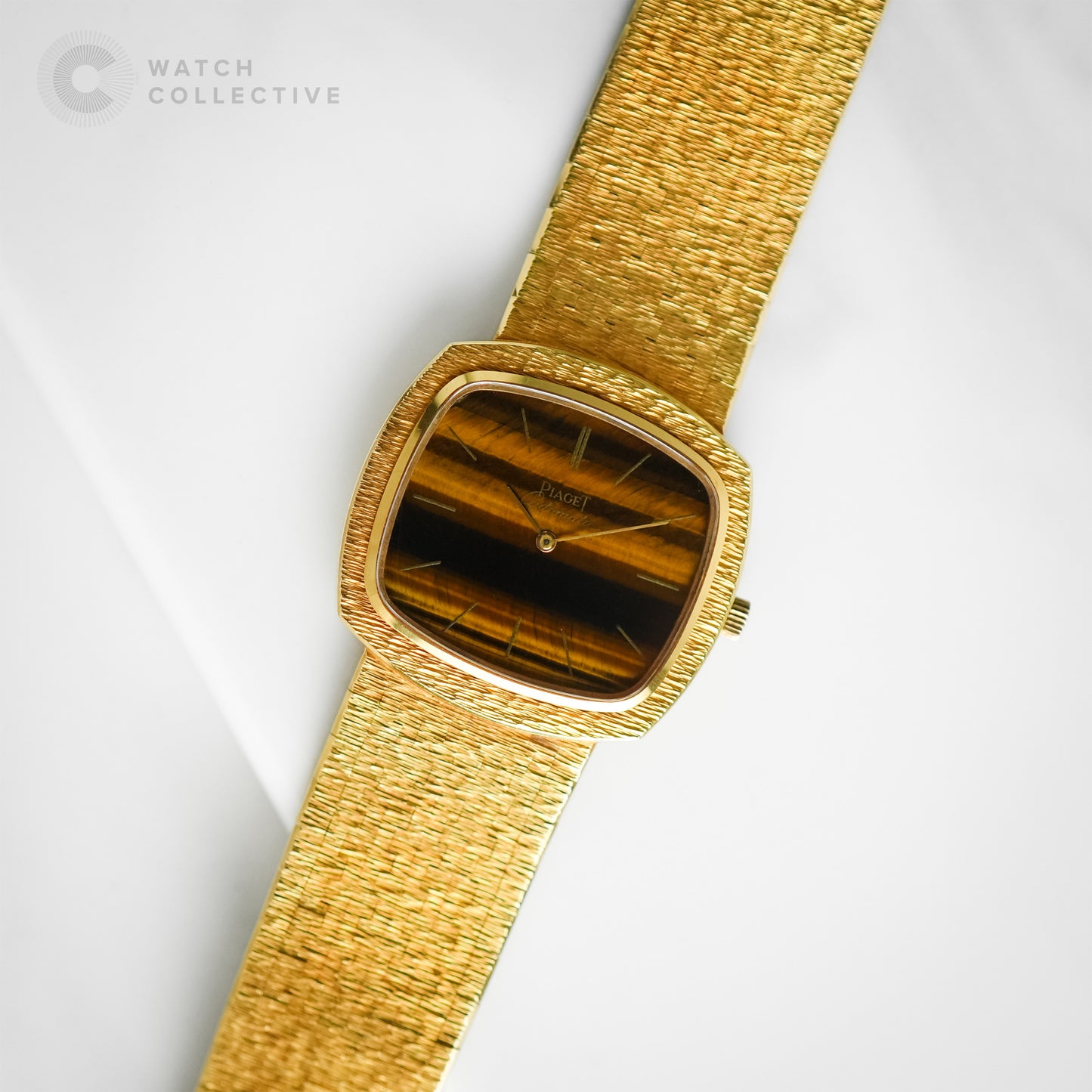 Piaget Tiger Eye Dial Automatic with Bracelet 12431 A6