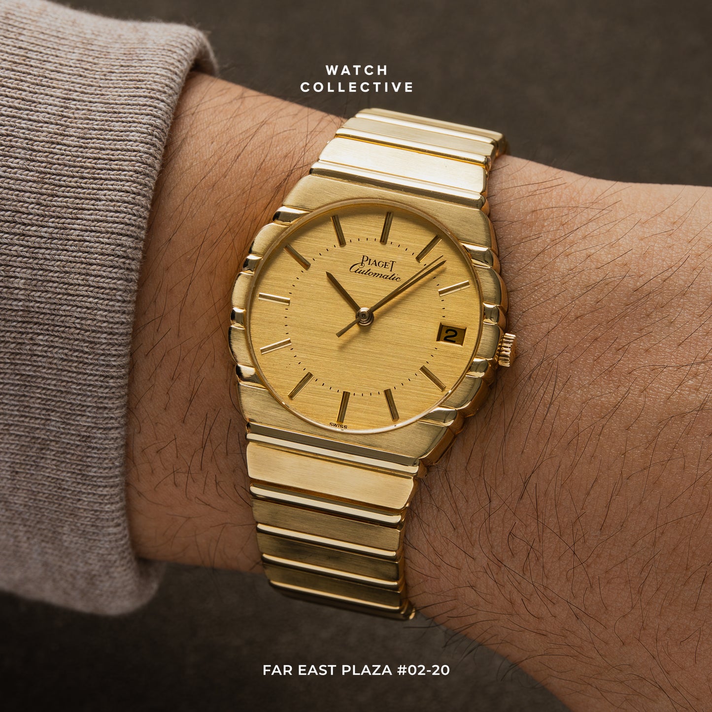 Piaget Vintage Polo 18k Yellow gold 33mm automatic