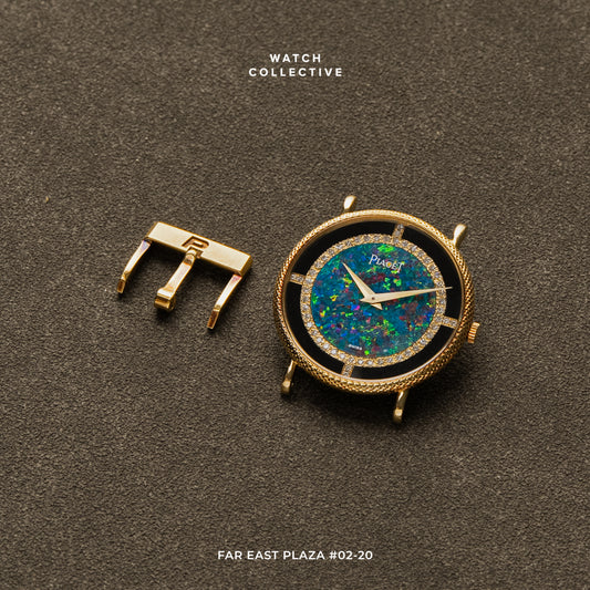 Piaget Vintage Opal Dial 18k Yellow Gold 30mm manual winding 9026
