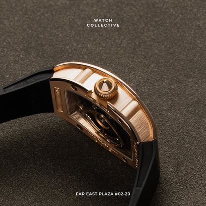 Richard Mille Lady Tonneau 18k Rose Gold 31x45mm automatic