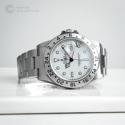 Rolex Explorer II White Polar "Tritinova" Dial 16570