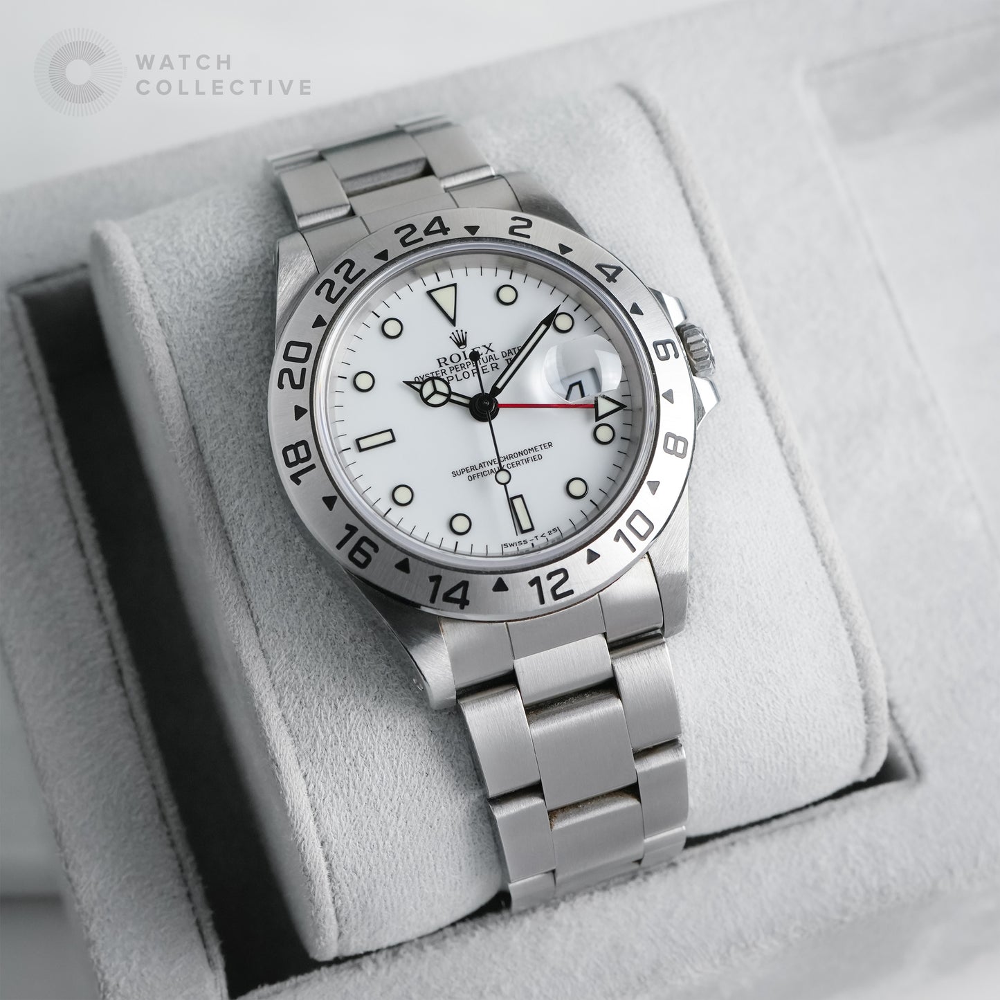 Rolex Explorer II White Polar "Tritinova" Dial 16570